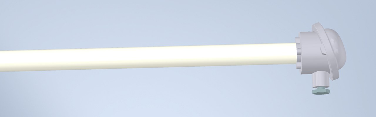 Wasserstoffsonde mit Anschlusskopf